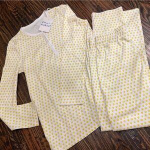 Roller Rabbit Yellow Hearts Pajamas SOLD OUT